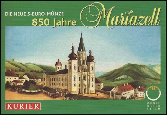 Münzfolder Mariazell grün